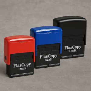 Mecidiyeköy-Şişli Kaşe baskı Flas Copy Ozalit kaşe baskı, kurumsal firmalara özel kaşe üretimi